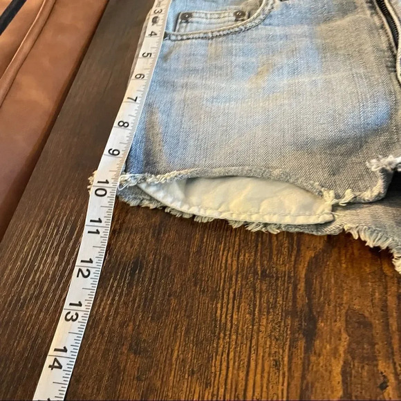 Talula denim light wash distressed shorts - Picture 14 of 15